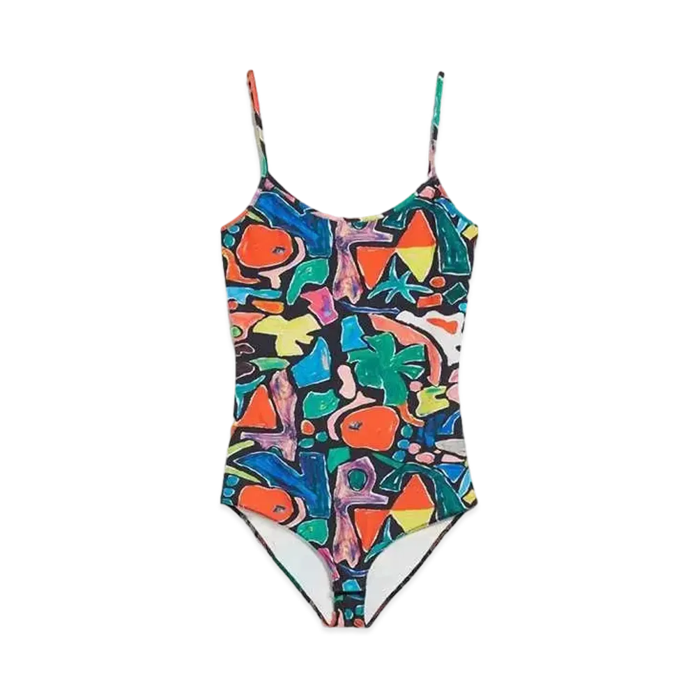 Max Mara Rosatea Stretch JerseyBbodysuit "Multicolor"