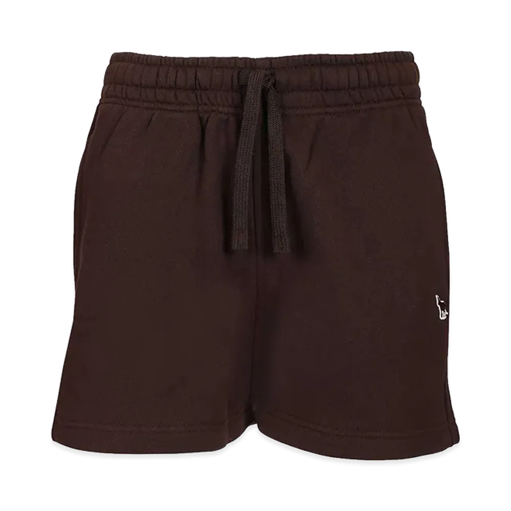Maison Kitsune Women's "Baby Fox" Jogging Shorts "Brown"