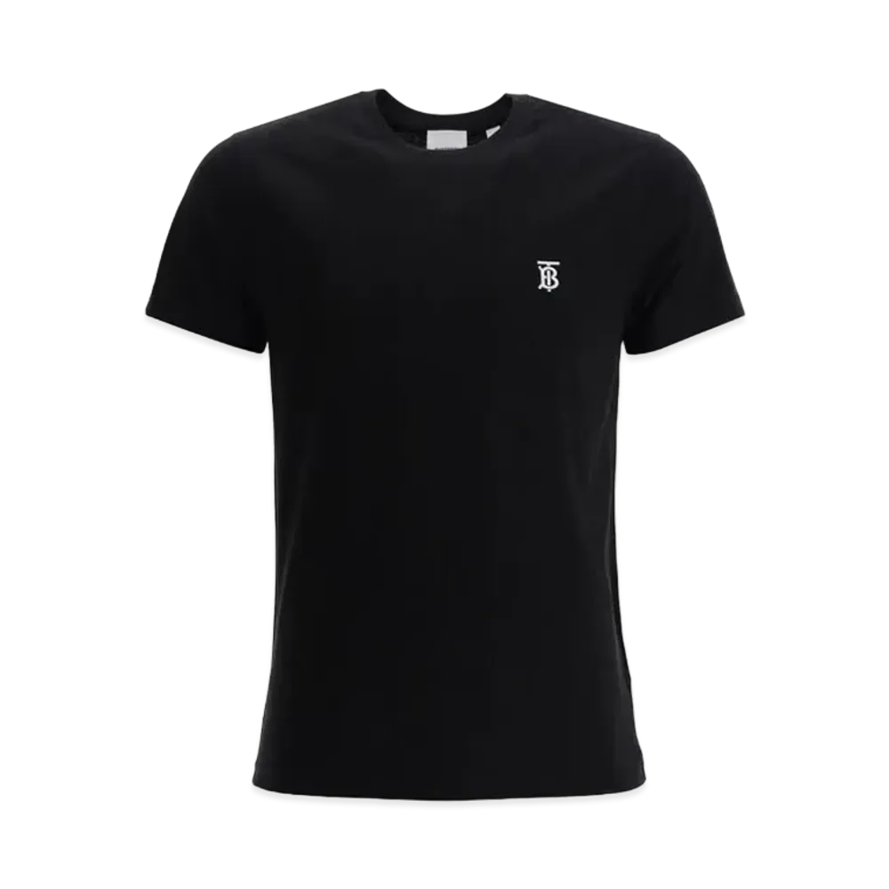 Burberry Men's Monogram Motif Cotton T-Shirt "Black"