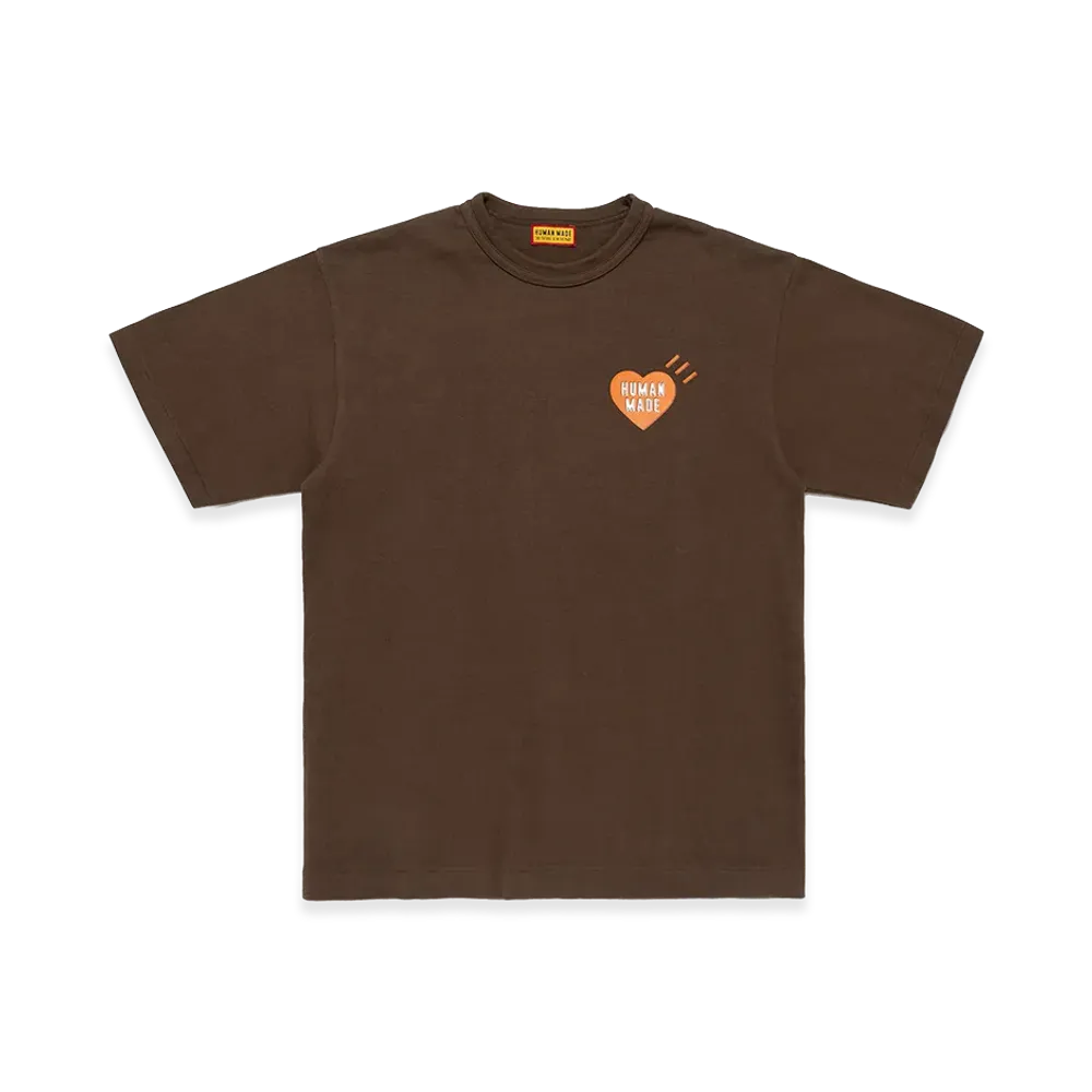 HUMAN MADE Graphic T-Shirt "Brown"