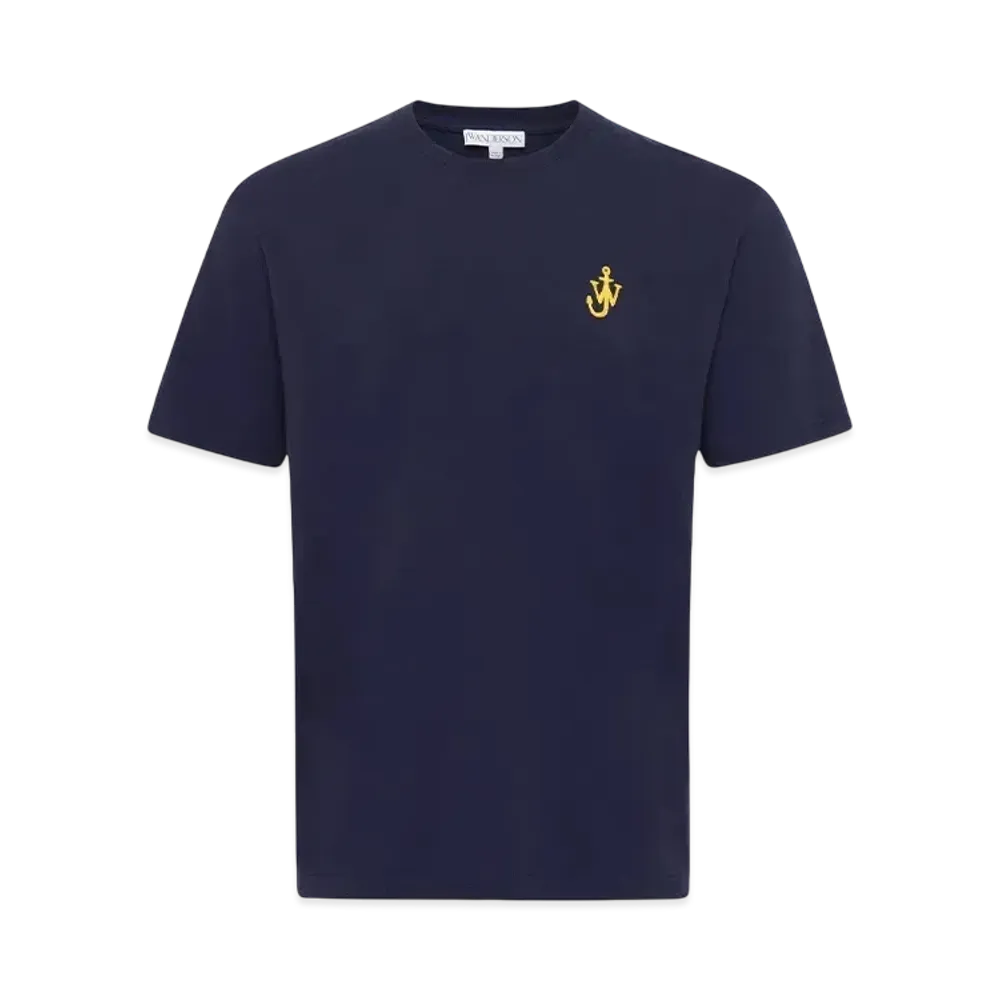 JW ANDERSON Anchor Logo Tee "Navy"