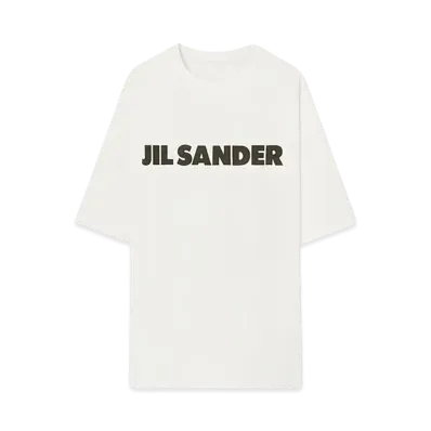 Jil Sander Logo T-shirt ”Off White”