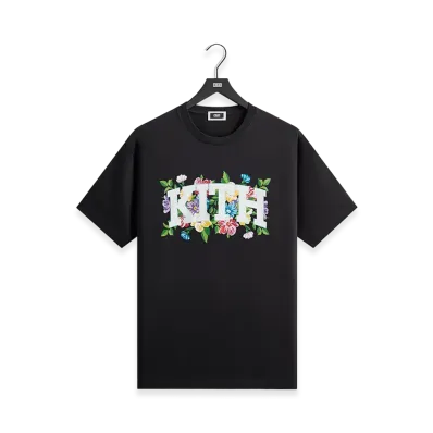 Kith Floral Arch Tee "Black"