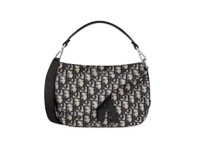 Dior Saddle Mini Soft Bag Dior Oblique Jacquard "Beige"