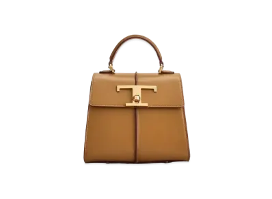 TOD'S Timeles Leather Handbag Mini "Beige"