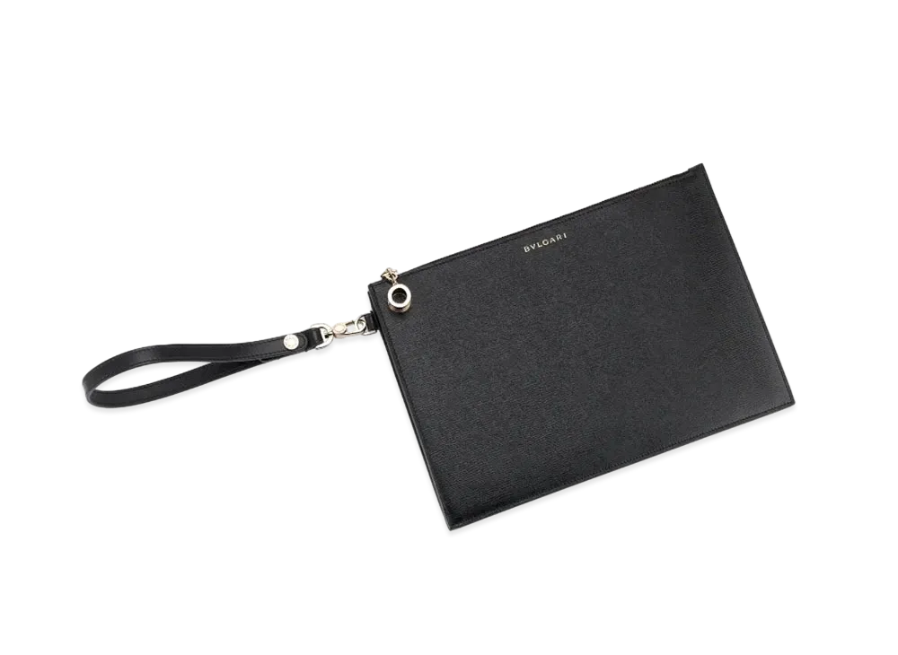 BVLGARI B.zero1 Zip Pochette "Black"