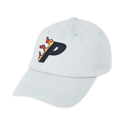 PALACE Flaming P 6-Panel "Grey"