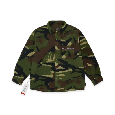 PALACE Polartec Om Fleece Overshirt "Woodland Camo"