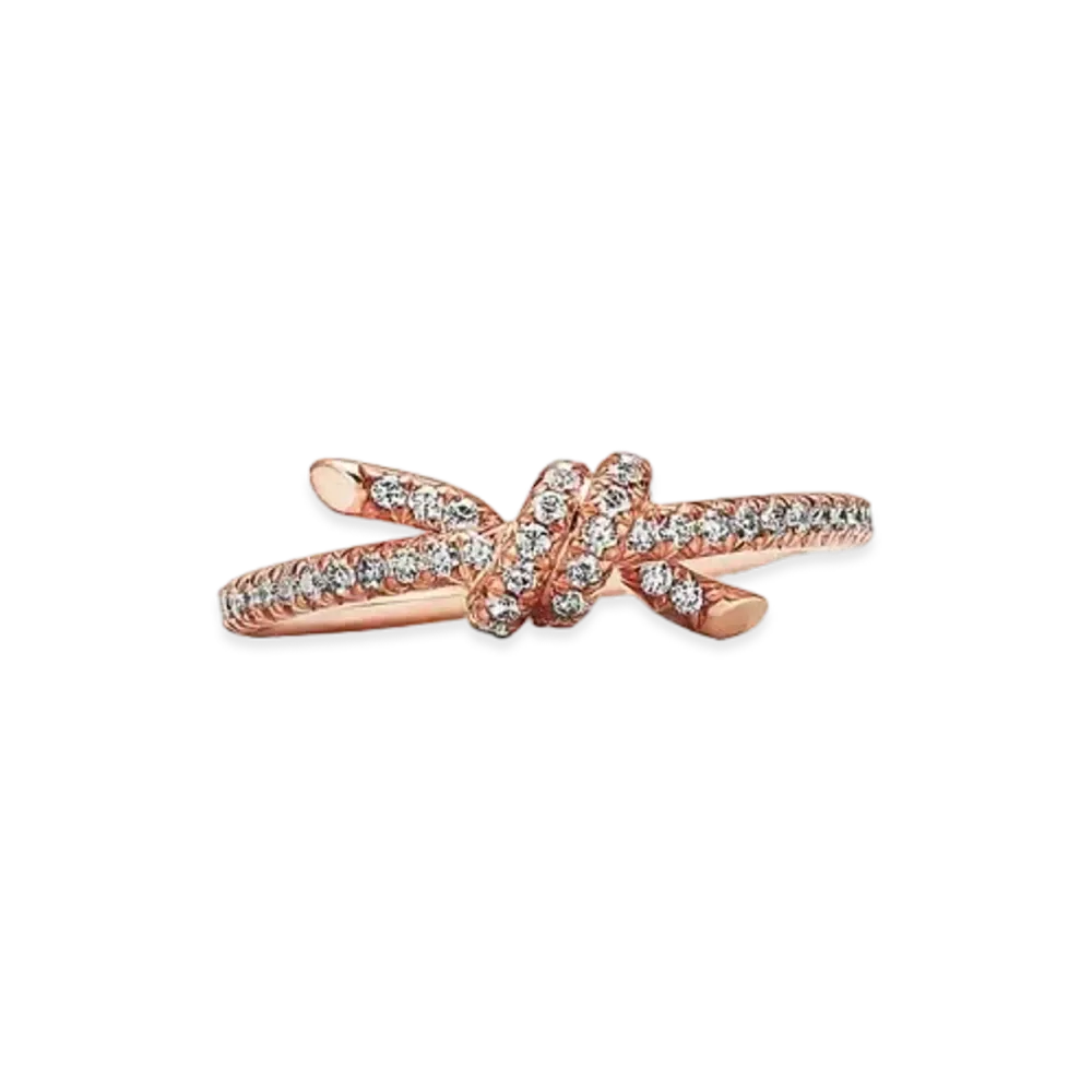 Tiffany & Co. Ring with Diamonds "Rose Gold"