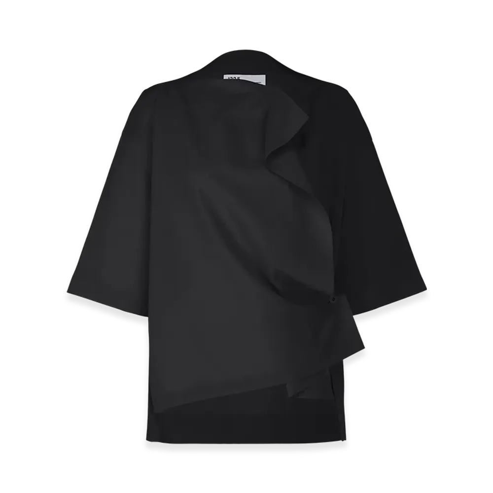 132 5. ISSEY MIYAKE Flat One Tuck T "Black"