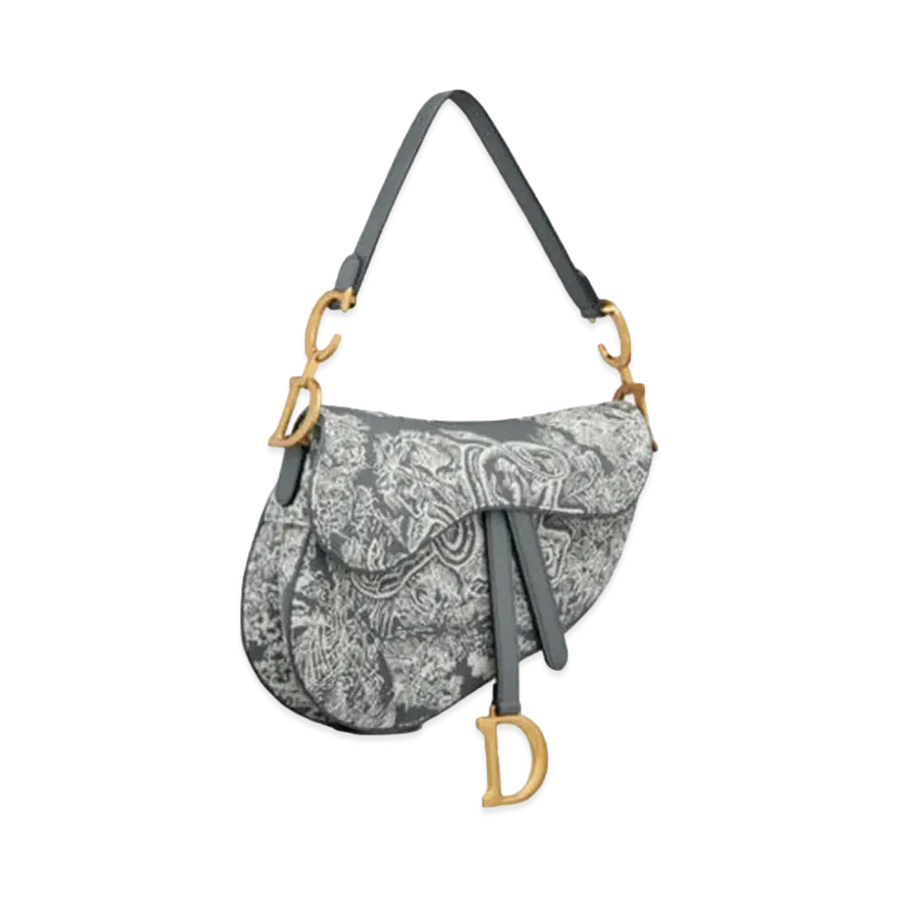 Dior Saddle Bag "Gray"