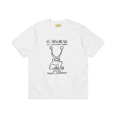 thisisneverthat x Daniel Johnston Frog Tee "White"