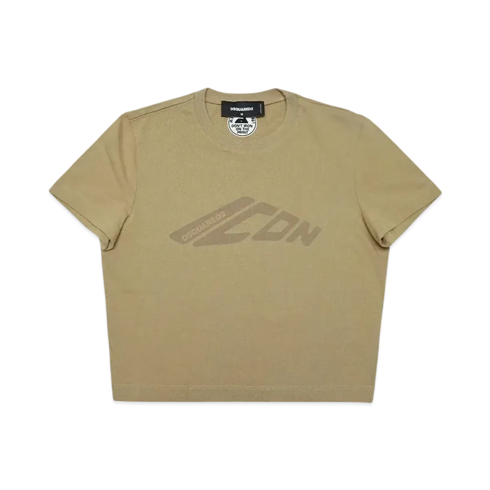 DSQUARED2 Mini Fit Tee "BEIGE"