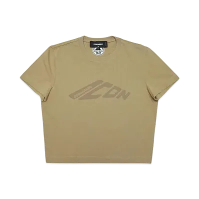 DSQUARED2 Mini Fit Tee "BEIGE"