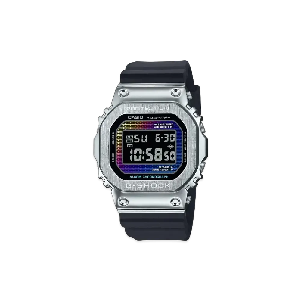 Casio G-Shock 5600 Series GM-5600RW-1JF "Silver"