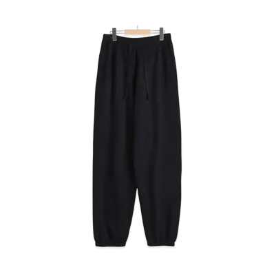 COMOLI Cashmere Knit Pants "Navy"