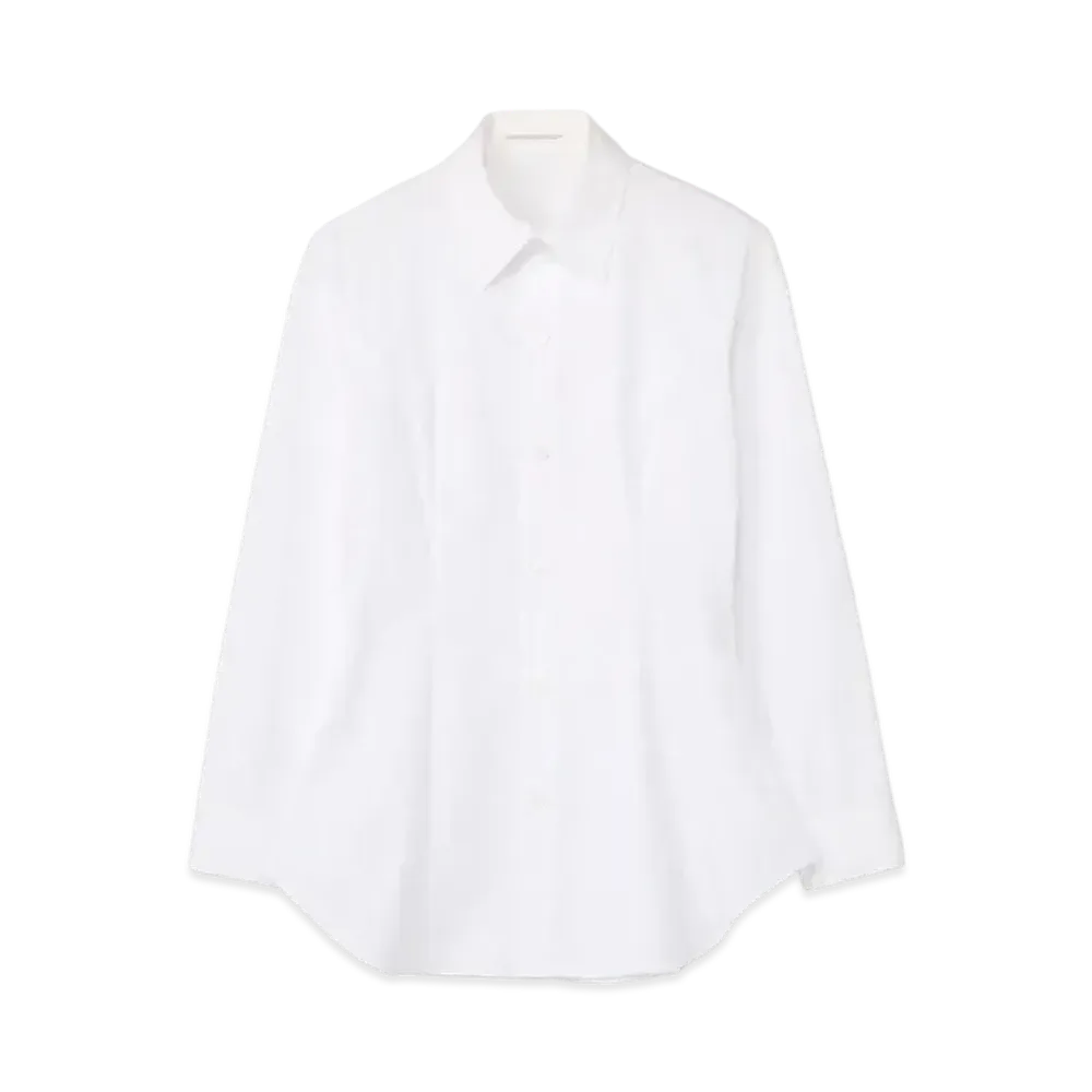 Yohji Yamamoto 100/2 BROAD HEM FLARED B "White"