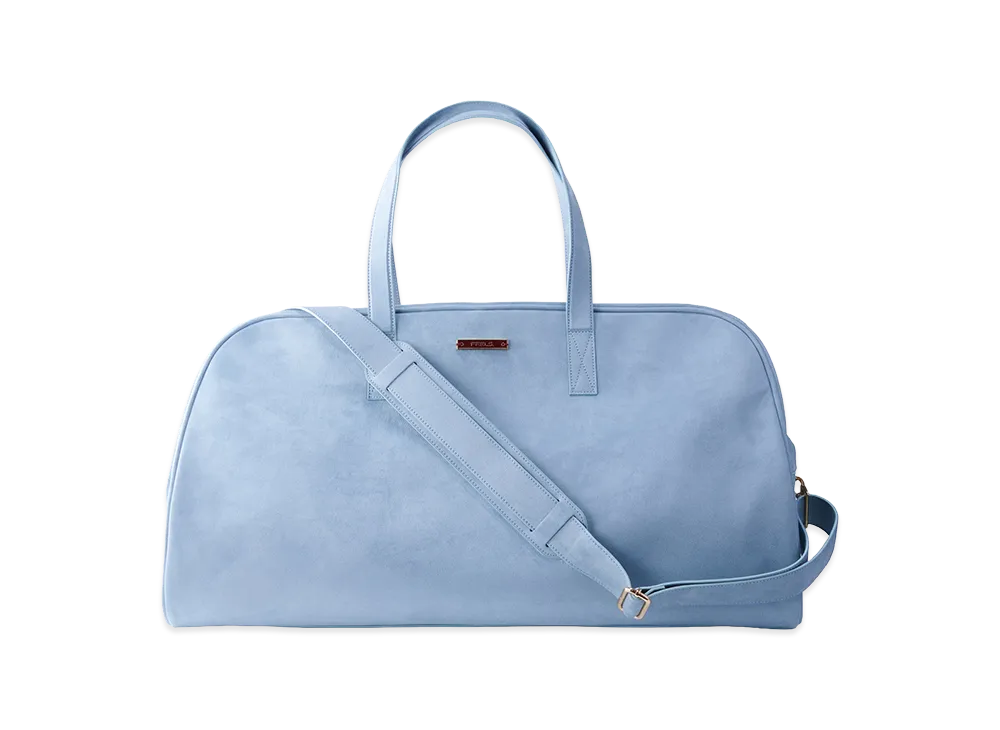 FEELS. Suede Touch Travel Bag 2026 Summer Limited "Light Blue"