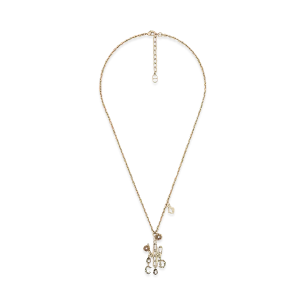 Dior x Cactus Jack Pendant Necklace "Gold"