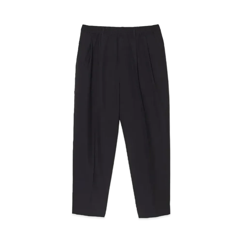 N.HOOLYWOOD Wide Tapered Easy Slacks "Navy"