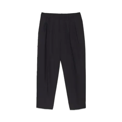 N.HOOLYWOOD Wide Tapered Easy Slacks "Navy"