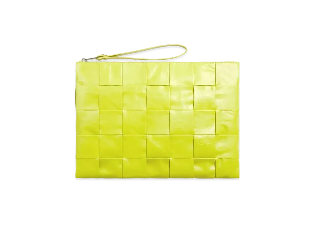 Bottega Veneta Pouch "Acid Kiwi"