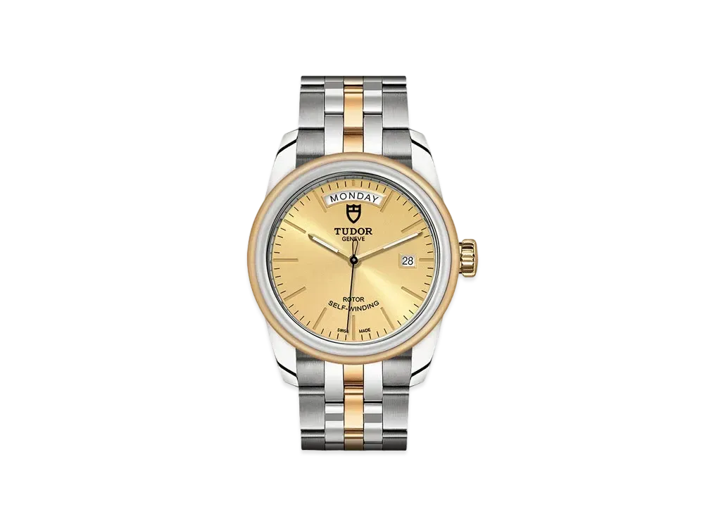 TUDOR GLAMOUR DATE + DAY