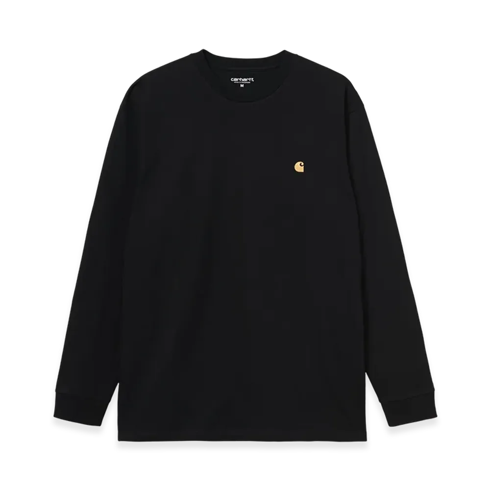 Carhartt WIP L/S Chase T Shirt "Black/Gold"
