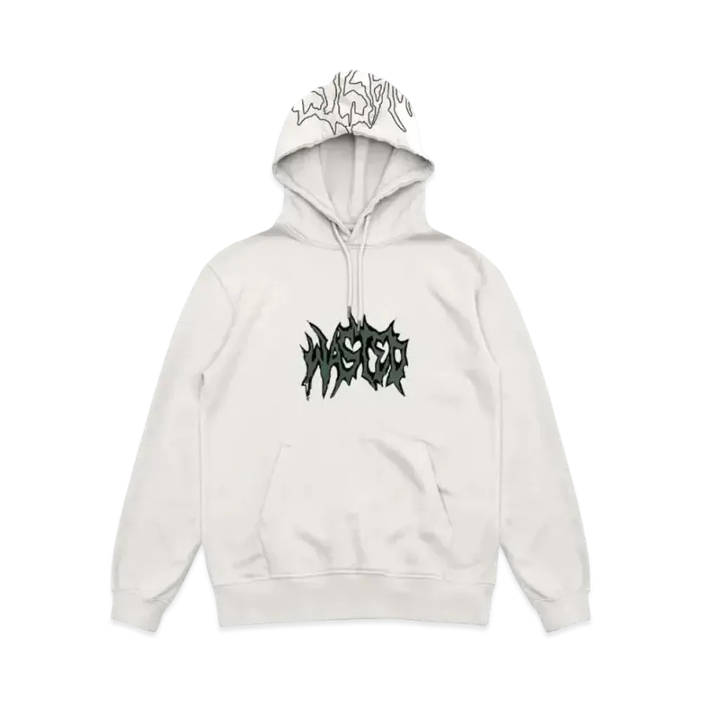 WASTED PARIS Hoodie Giant Monster "White"