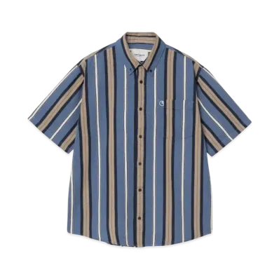 Carhartt WIP S/S Jarrell Shirt "Blue Iris"