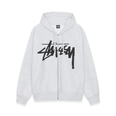 Stussy Venus Zip Hoodie "Ash Heather"