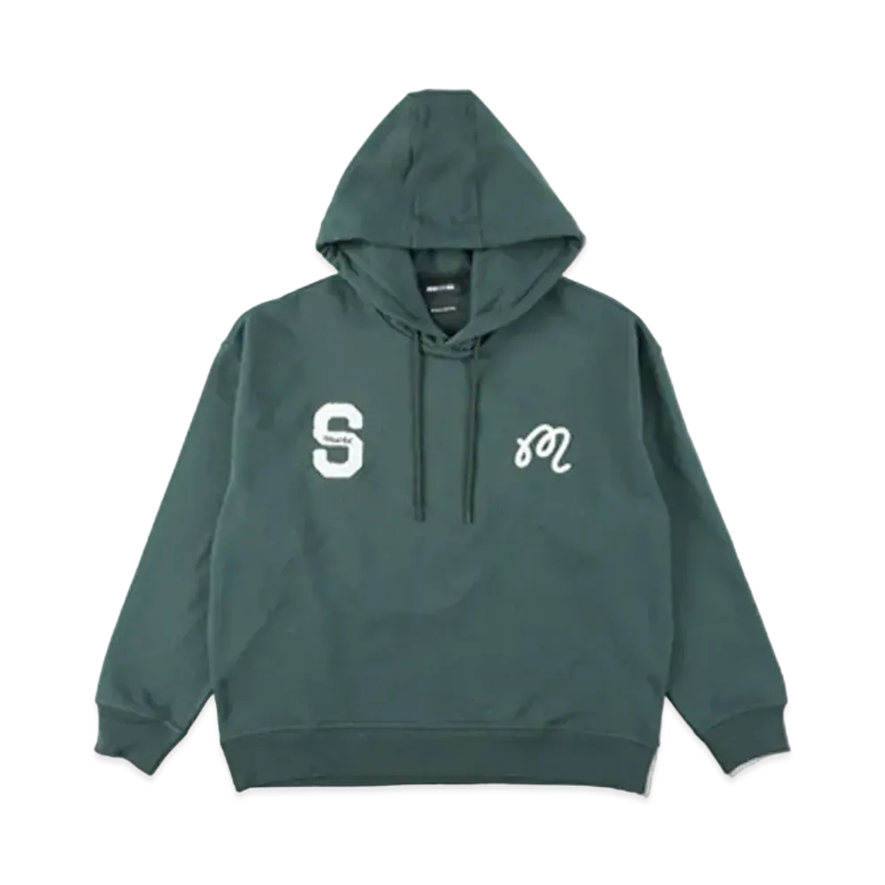 WIND AND SEA x Malbon Golf Hoodie "Green"