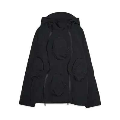 Luca Hamers RECLUSE 3.0 HOODED SHELL ITALIAN SHELL 3L "BLACK"