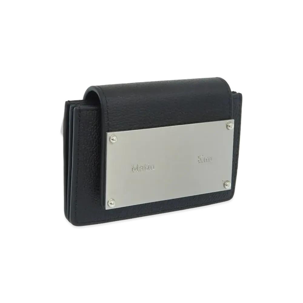Matin Kim Women's Card Case Accordion Wallet "Black"