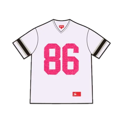Supreme Faux Croc Football Jersey "White"