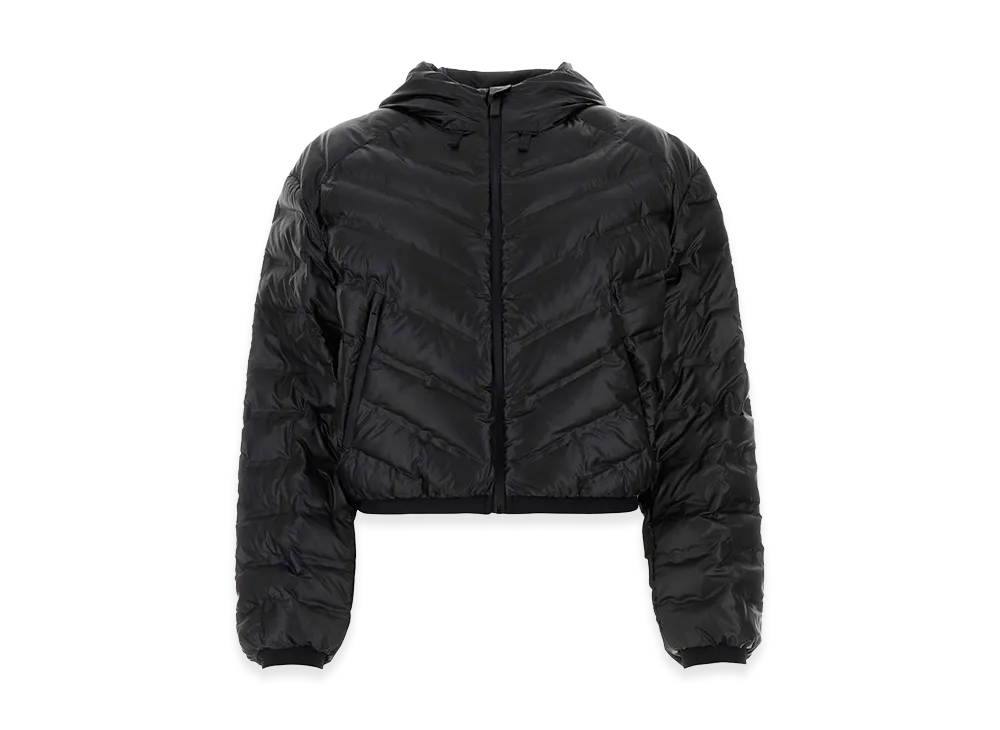 PRADA Women's Polyurethane Blend Padded Jacket "Black"
