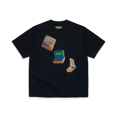 DENIM TEARS Pager Tee "Black"