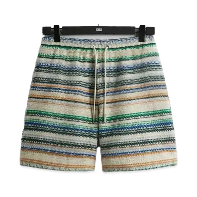 Kith Woven Stripe Curtis Short "Current"