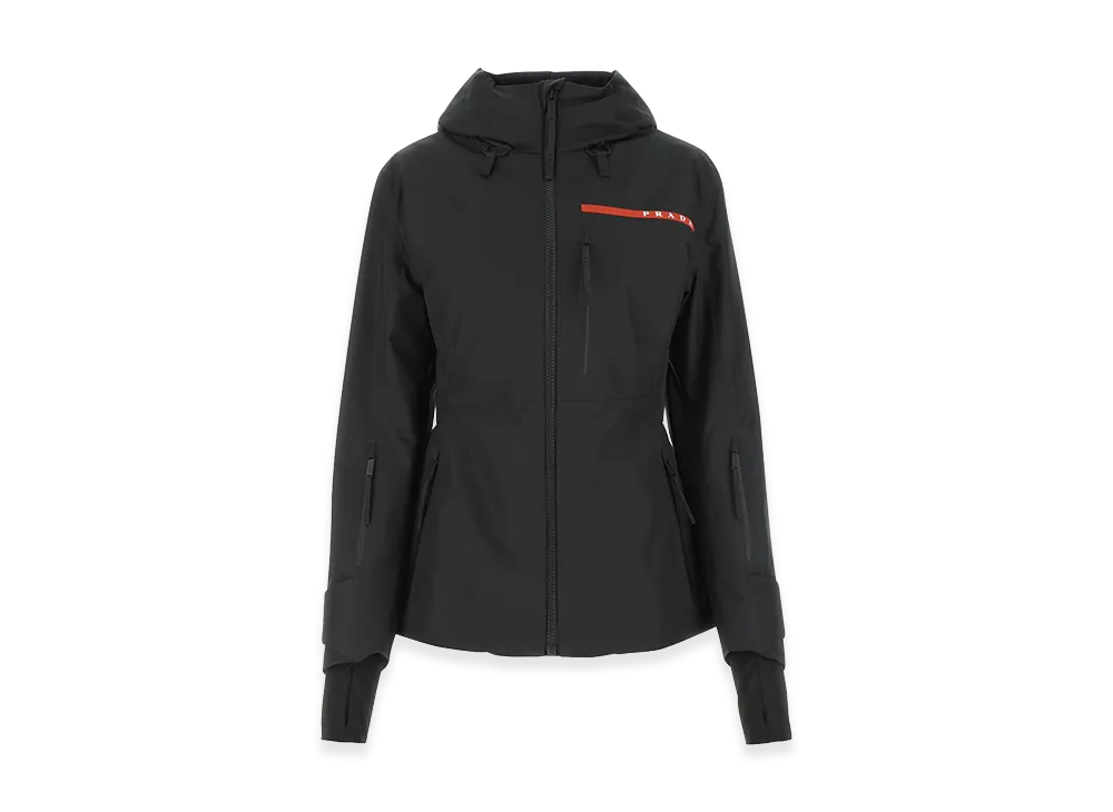 PRADA Women's Polyester Padded Jacket "Black"