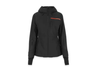PRADA Women's Polyester Padded Jacket "Black"