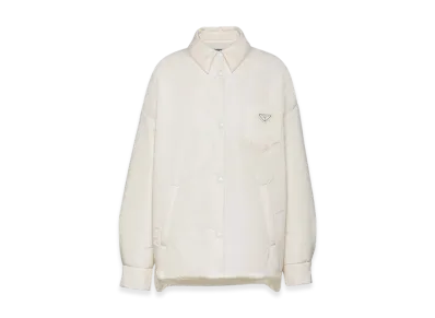 PRADA Women's Light Re-Nylon Padded Jacket "White"