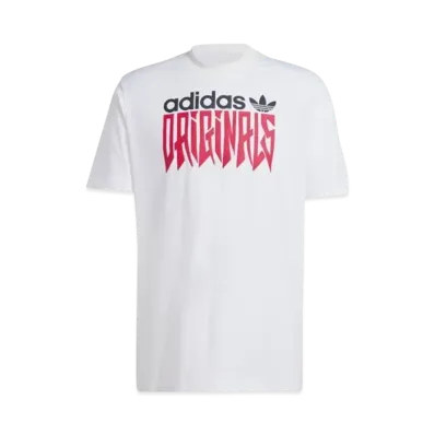 adidas Graphic Loose Short Sleeve T-shirt "White"