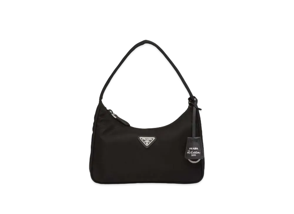 PRADA Re-Edition 2000 Nylon Mini Bag "Black"