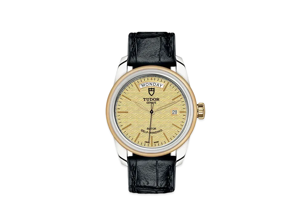 TUDOR GLAMOUR DATE + DAY