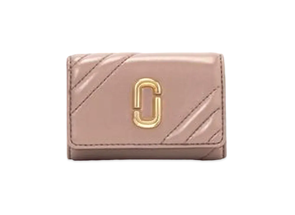 Marc Jacobs The Glam Shot Key Case "Dusty Beige"