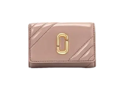 Marc Jacobs The Glam Shot Key Case "Dusty Beige"