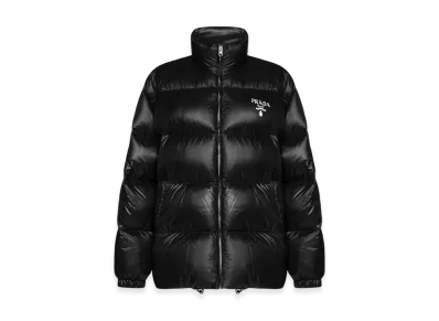 PRADA Women's Re-Nylon Down Jacket "Black"