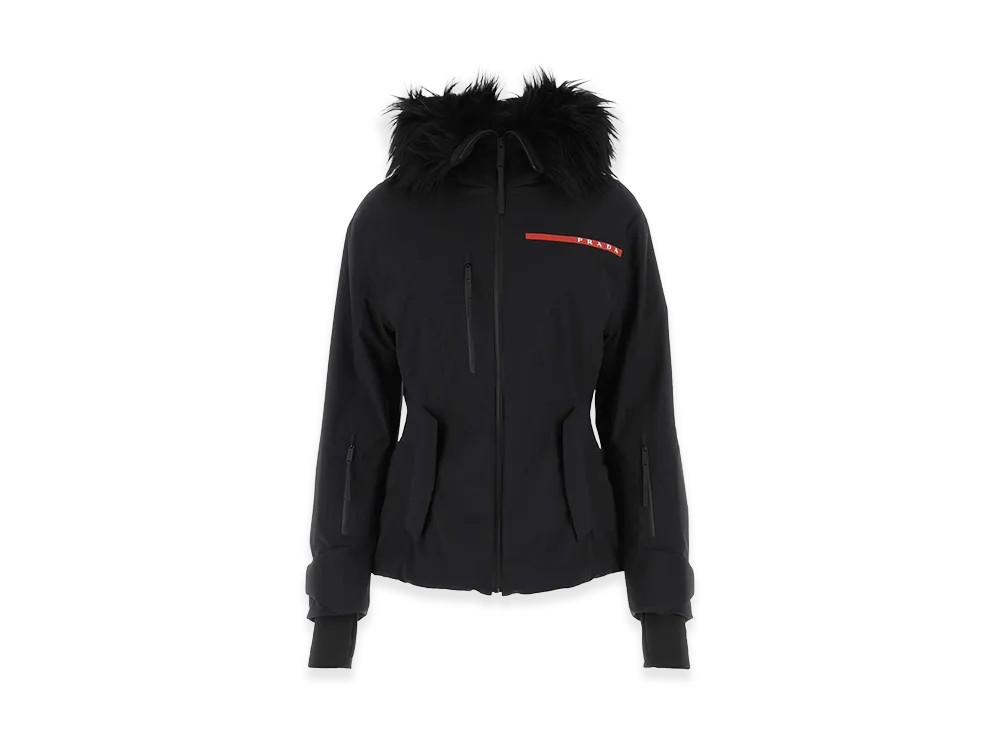 PRADA Women's Re-Nylon Ski Jacket "Black"