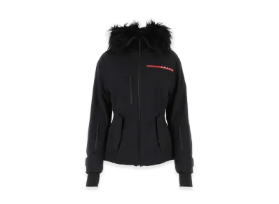 PRADA Women's Re-Nylon Ski Jacket "Black"