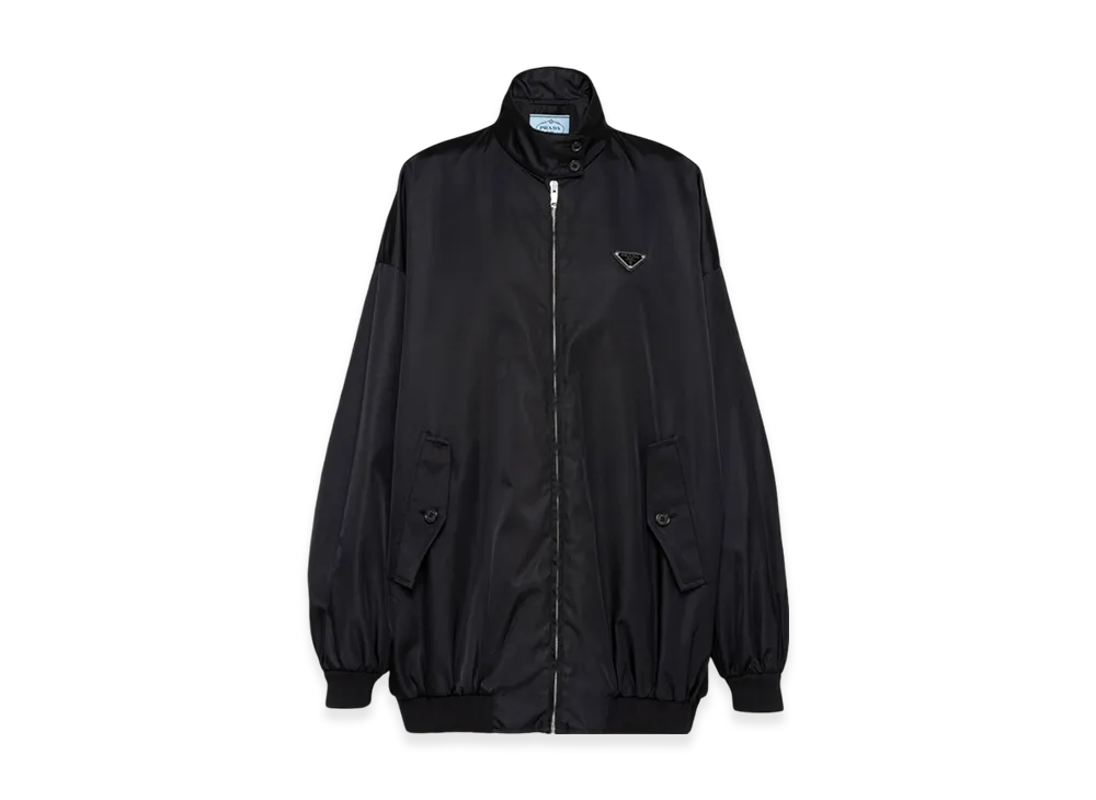 PRADA Women's Re-Nylon Blouson Jacket "Black"